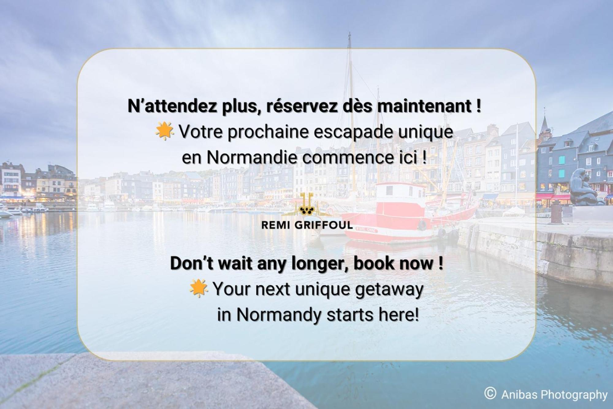 Le Repere De Popeye Beautiful Apartment Honfleur 4 Guests Zewnętrze zdjęcie