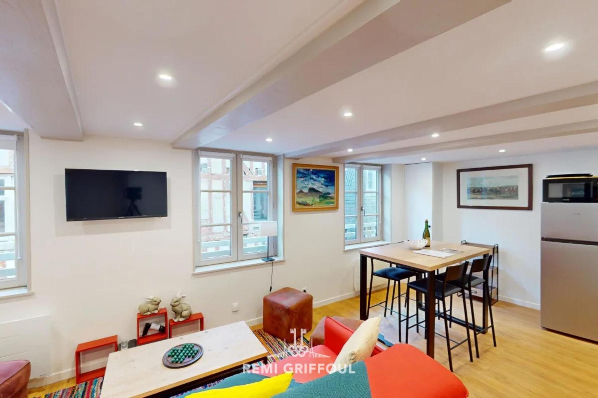 Le Repere De Popeye Beautiful Apartment Honfleur 4 Guests Zewnętrze zdjęcie