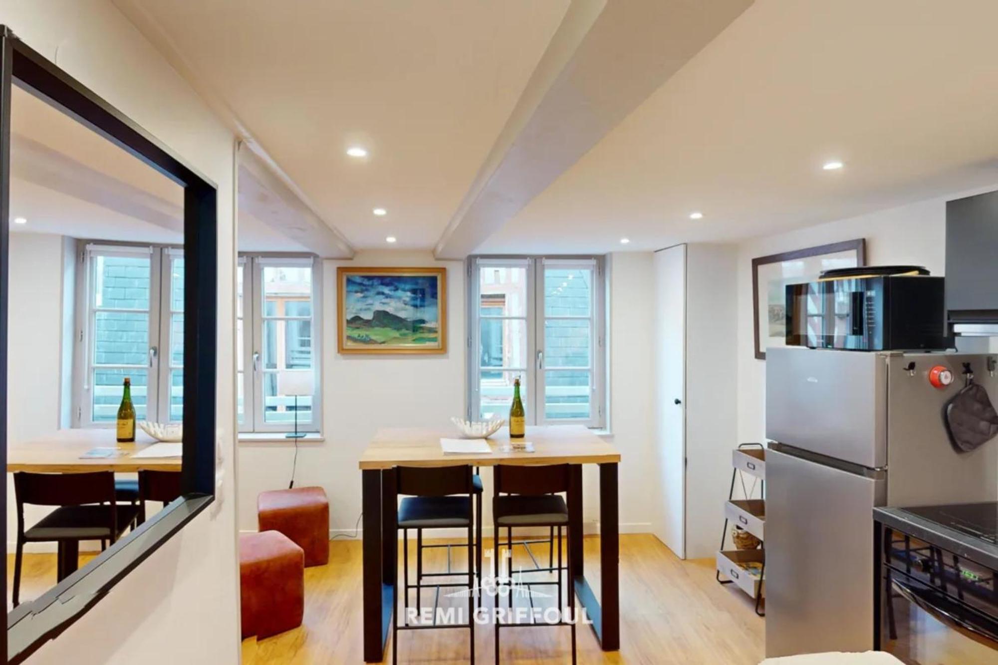 Le Repere De Popeye Beautiful Apartment Honfleur 4 Guests Zewnętrze zdjęcie