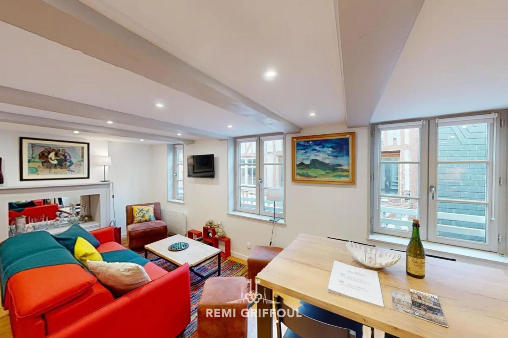Le Repere De Popeye Beautiful Apartment Honfleur 4 Guests Zewnętrze zdjęcie